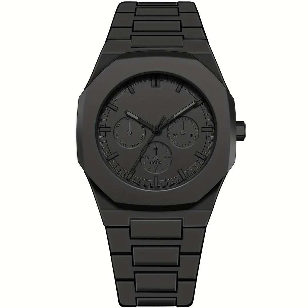 WAQTII™ Arabic dials matt (Black Aura)